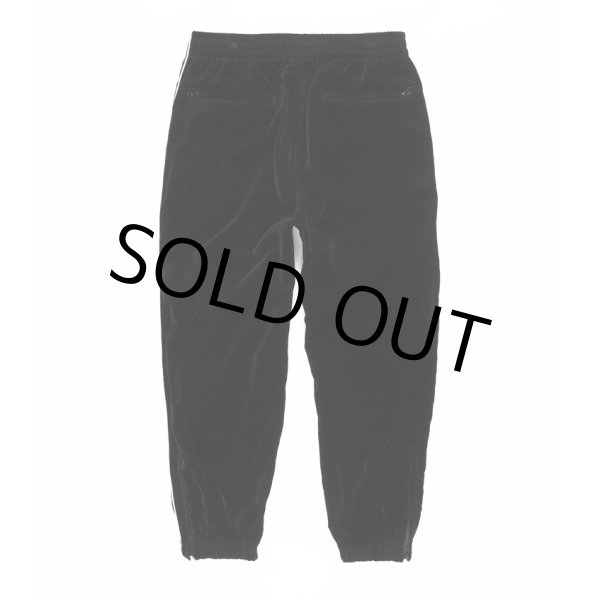 画像2: WACKO MARIA/VELVET TRACK PANTS（BLACK）［ベルベットトラックパンツ-23秋冬］ (2)