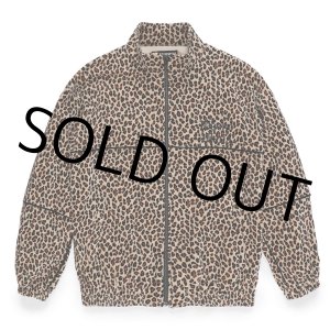 画像: WACKO MARIA/LEOPARD VELVET TRACK JACKET（BEIGE）［レオパードベルベットトラックJKT-23秋冬］