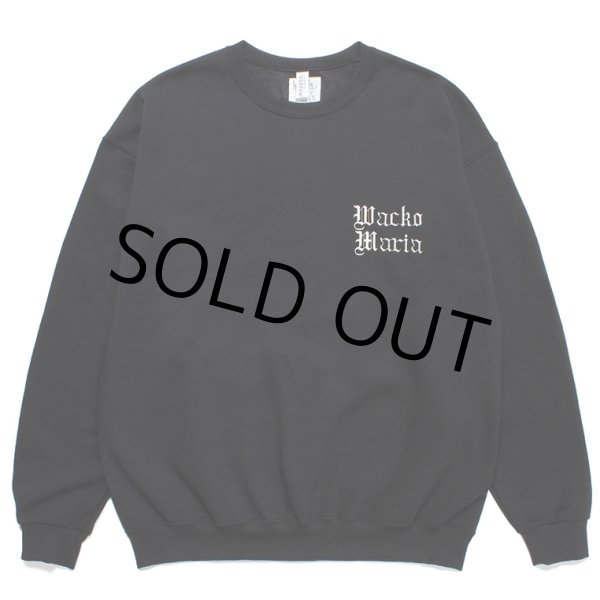 WACKO MARIA/世界平和プロジェクト / SWEAT SHIRT（BLACK）［クルー