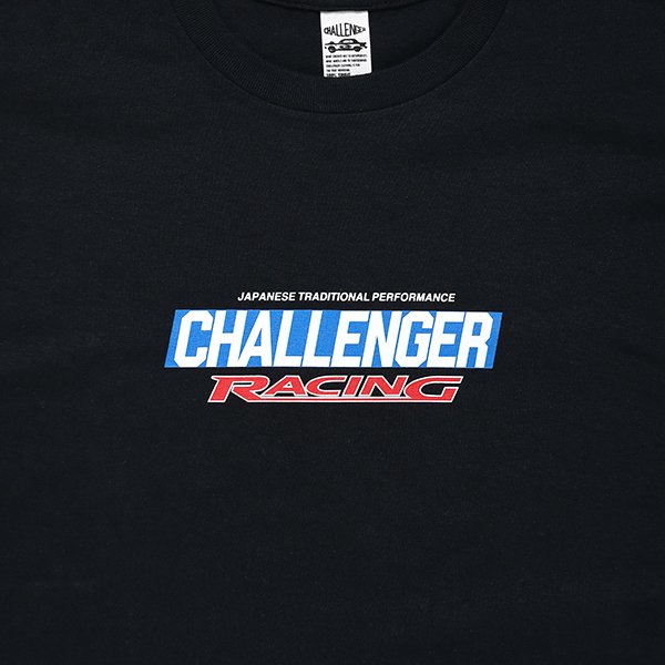 画像3: CHALLENGER/CMC RACING LOGO TEE（BLACK）［レーシングロゴT-23秋冬］ (3)