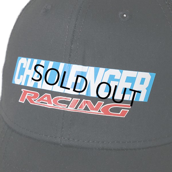 画像3: CHALLENGER/CMC RACING LOGO CAP（BLACK）［レーシングロゴキャップ-23秋冬］ (3)