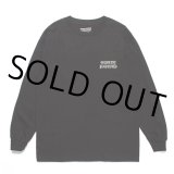 画像: WACKO MARIA/LONG SLEEVE T-SHIRT（BLACK）［刺繍長袖T-23秋冬］