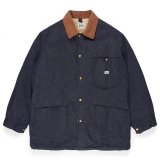 画像: WACKO MARIA/LEE / DENIM BOA COVERALL（INDIGO）［デニムボアカバーオール-23秋冬］