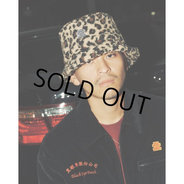 画像3: BlackEyePatch/OG LABEL LEOPARD BOAR BUCKET HAT（LEOPARD） (3)