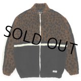 画像: WACKO MARIA/LEOPARD BOA TRACK JACKET（BROWN）［レオパードボアトラックJKT-23秋冬］