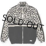 画像: WACKO MARIA/LEOPARD BOA TRACK JACKET（WHITE）［レオパードボアトラックJKT-23秋冬］