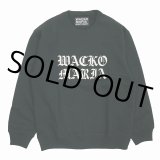 画像: WACKO MARIA/HEAVY WEIGHT CREW NECK SWEAT SHIRT（BLACK）［クルーネックスウェット-23秋冬］