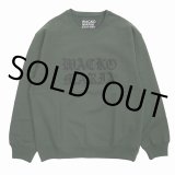 画像: WACKO MARIA/HEAVY WEIGHT CREW NECK SWEAT SHIRT（GREEN）［クルーネックスウェット-23秋冬］