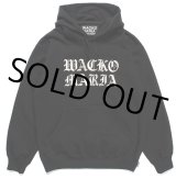 画像: WACKO MARIA/HEAVY WEIGHT PULL OVER HOODED SWEAT SHIRT（BLACK）［プルオーバーパーカー-23秋冬］