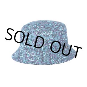 画像: CHALLENGER/PAISLEY HAT（BLUE GRAY/PURPLE）［ペイズリーハット-24春夏］