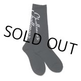 画像: CHALLENGER/VERTICAL LOGO SOCKS（BLACK）［ヴァーティカルロゴソックス-24春夏］