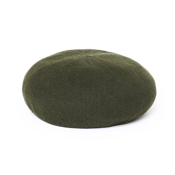 画像1: CHALLENGER/COTTON BERET（OLIVE）［コットンベレー帽-24春夏］ (1)