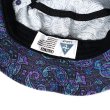 画像5: CHALLENGER/PAISLEY HAT（CHARCOAL/PURPLE）［ペイズリーハット-24春夏］ (5)