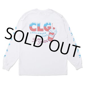 画像: CHALLENGER/L/S ICECREAM TEE（WHITE）［プリント長袖T-24春夏］