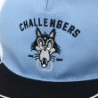 画像3: CHALLENGER/WOLF MC MESH CAP（BLUE GRAY）［ウルフMCメッシュキャップ-24春夏］ (3)