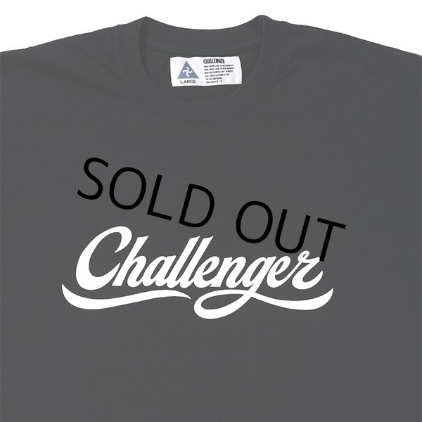 画像3: CHALLENGER/SCRIPT LOGO TEE（BLACK）［プリントT-24春夏］ (3)