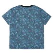 画像2: CHALLENGER/S/S PAISLEY TEE（BLUE GRAY/PURPLE）［ペイズリーT-24春夏］ (2)