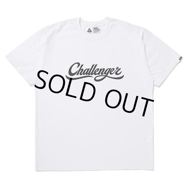 画像1: CHALLENGER/SCRIPT LOGO TEE（WHITE）［プリントT-24春夏］ (1)