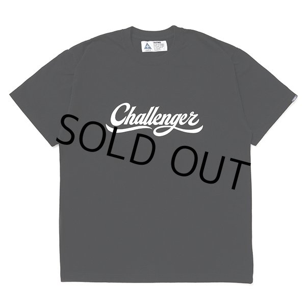 画像1: CHALLENGER/SCRIPT LOGO TEE（BLACK）［プリントT-24春夏］ (1)