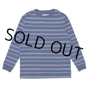 画像: CHALLENGER/L/S STRIPE BORDER TEE（NAVY）［ストライプボーダー長袖T-24春夏］