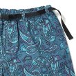 画像5: CHALLENGER/PAISLEY COTTON TWILL SHORTS（BLUE GRAY/PURPLE）［ペイズリーコットンツイルショーツ-24春夏］ (5)