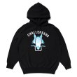 画像1: CHALLENGER/WOLF MC HOODIE（BLACK）［プルオーバーパーカー-24春夏］ (1)