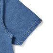 画像6: CHALLENGER/S/S DENIM SHIRT（WASHED INDIGO）［デニムシャツ-24春夏］ (6)