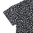 画像4: CHALLENGER/S/S CHIP PRINTED SHIRT（BLACK）［チッププリントシャツ-24春夏］ (4)