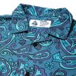 画像3: CHALLENGER/S/S PAISLEY SHIRT（BLUE GRAY/PURPLE）［ペイズリーシャツ-24春夏］ (3)