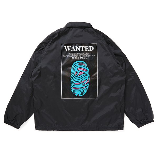 画像1: CHALLENGER/CTA COACH JACKET（BLACK）［CTAコーチJKT-24春夏］ (1)