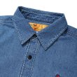 画像3: CHALLENGER/S/S DENIM SHIRT（WASHED INDIGO）［デニムシャツ-24春夏］ (3)