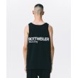 画像7: ROTTWEILER/2 LINE TANK TOP（BLACK） 【30%OFF】［タンクトップ-24春夏］ (7)