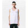 画像6: ROTTWEILER/2 LINE TANK TOP（WHITE） 【30%OFF】［タンクトップ-24春夏］ (6)