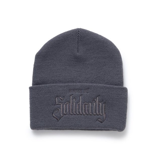 画像1: RATS/KNIT CAP SOLIDARITY（GRAY） 【30%OFF】［ニットキャップ-23秋冬］ (1)