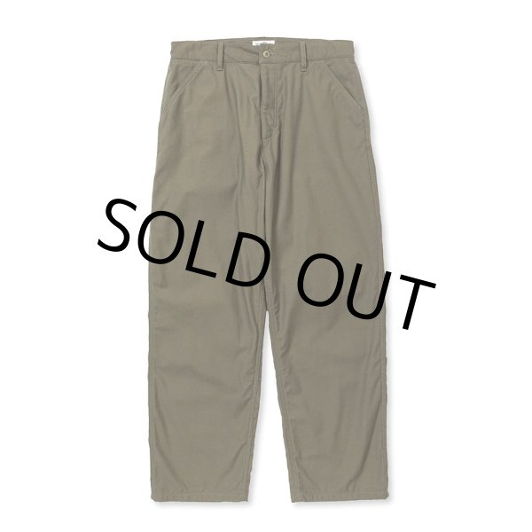 画像1: CALEE/VINTAGE TYPE BACK SATIN MIRITARY UTILITY PANTS（OLIVE） 【40%OFF】［ミリタリーユーティリティーパンツ-23秋冬］ (1)