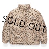 画像: WACKO MARIA/NANGA / LEOPARD DOWN JACKET（BEIGE）［レオパードダウンJKT-23秋冬］