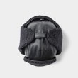 画像6: TIGHTBOOTH/LEATHER FLIGHT CAP（Black）［レザーフライトキャップ-23秋冬］ (6)