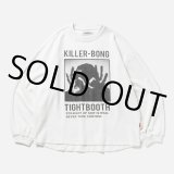 画像: TIGHTBOOTH/HAND SIGN VELOUR LS（White）［ベロアロングスリーブ-23秋冬］