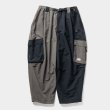 画像1: TIGHTBOOTH/CYBORG BALLOON CARGO PANTS（Black）［サイボーグバルーンカーゴパンツ-23秋冬］ (1)