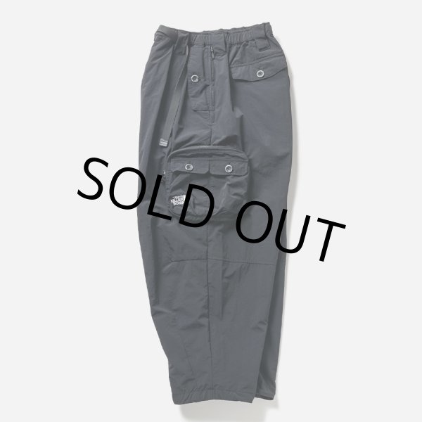 画像2: TIGHTBOOTH/BALLOON CARGO PANTS（Black）［バルーンカーゴパンツ-23秋冬］ (2)