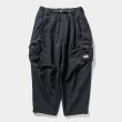 画像1: TIGHTBOOTH/BALLOON CARGO PANTS（Black）［バルーンカーゴパンツ-23秋冬］ (1)