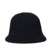 画像1: COOTIE PRODUCTIONS/Knit Crusher Hat（Black）［ニットクラッシャーハット-23秋冬］ (1)