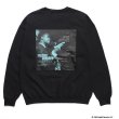 画像1: WACKO MARIA/BLUE NOTE / SWEAT SHIRT（BLACK）［クルーネックスウェット-23秋冬］ (1)