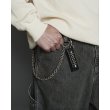 画像6: CALEE/STUDS LEATHER ASSORT KEY RING ＜TYPE III＞ C（BLACK C）［スタッズレザーキーリング-23秋冬］ (6)