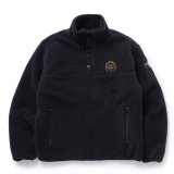 画像: RATS/STAND COLLAR FLEECE（BLACK） 【30%OFF】［スタンドカラーフリース-23秋冬］