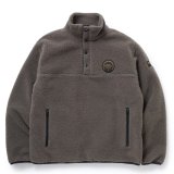 画像: RATS/STAND COLLAR FLEECE（KHAKI） 【30%OFF】［スタンドカラーフリース-23秋冬］