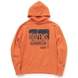 画像: RATS/CROSS NECK HOODIE BLACK TAG（ORANGE） 【30%OFF】［プルオーバーパーカー-23秋冬］