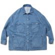 画像1: COOTIE PRODUCTIONS/Denim Coverall（Indigo Hard Wash）［デニムカバーオール-24春夏］ (1)