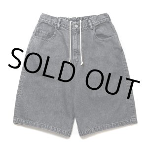 画像: COOTIE PRODUCTIONS/5 Pocket Baggy Denim Easy Shorts（Black Hard Wash）［バギーデニムイージーショーツ-24春夏］