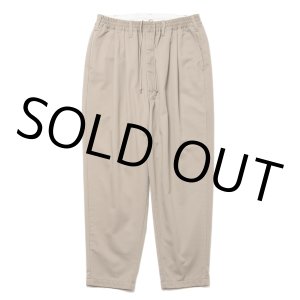 画像: COOTIE PRODUCTIONS/T/C 2 Tuck Easy Ankle Pants（Beige）［T/C 2タックイージーアンクルパンツ-24春夏］